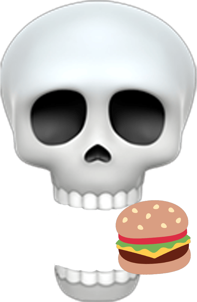 Skull_Hungry emote for Discord