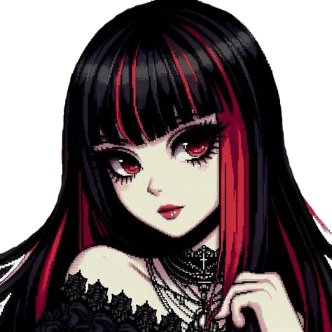 CuteGoth emote for Discord