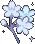 white_flower animated emote