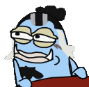 Jinbe_LookingForWhoAsked emote for Discord