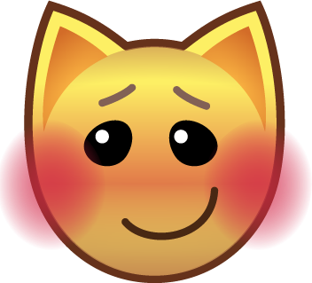 Animal_Jam_Blush emote for Discord
