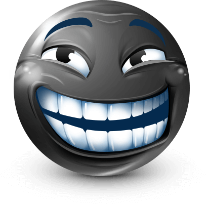 joobi_troll_face_black emote for Discord