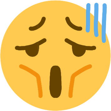 nougat_concerned emote for Discord