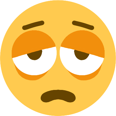 nougat_tired emote for Discord