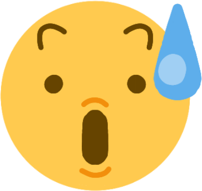 nougat_surprised emote for Discord