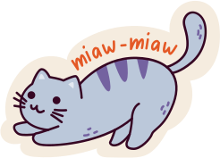 Miaumiau emote for Discord
