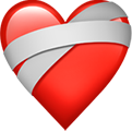 iosMendingHeart emote for Discord