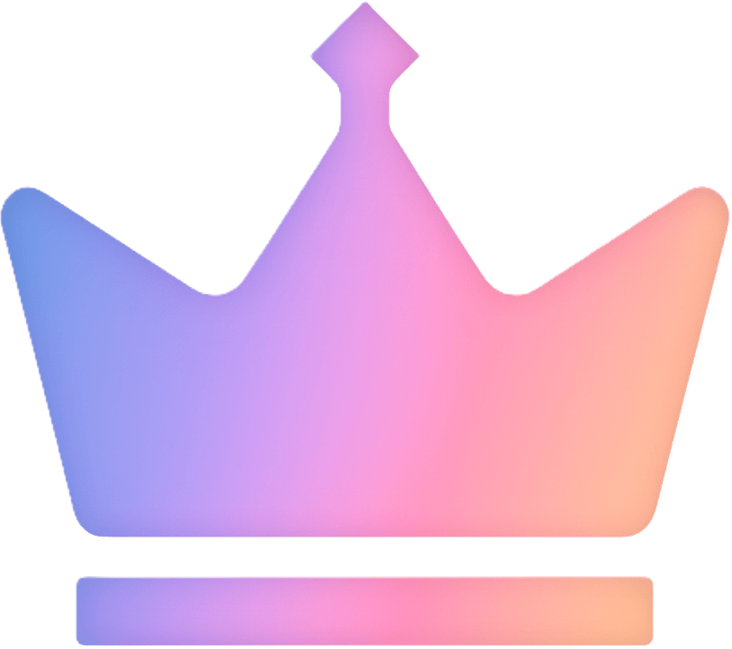 Holographic_owner_crown emote for Discord