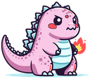 LilyZilla emote for Discord