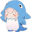 SharkGirl emote for Discord