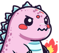 LilyZilla emote for Discord