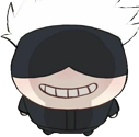 Plumpkin_Gojo static emote