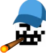 trollcapblunt emote for Discord