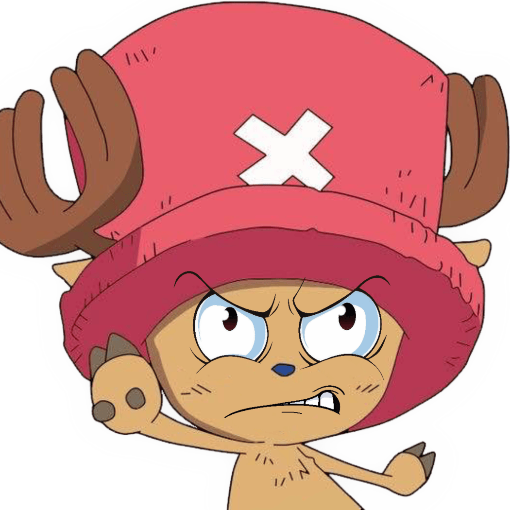 Chopper_MadAnnoyed emote for Discord