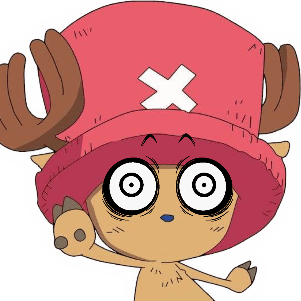 Chopper_Scared emote for Discord