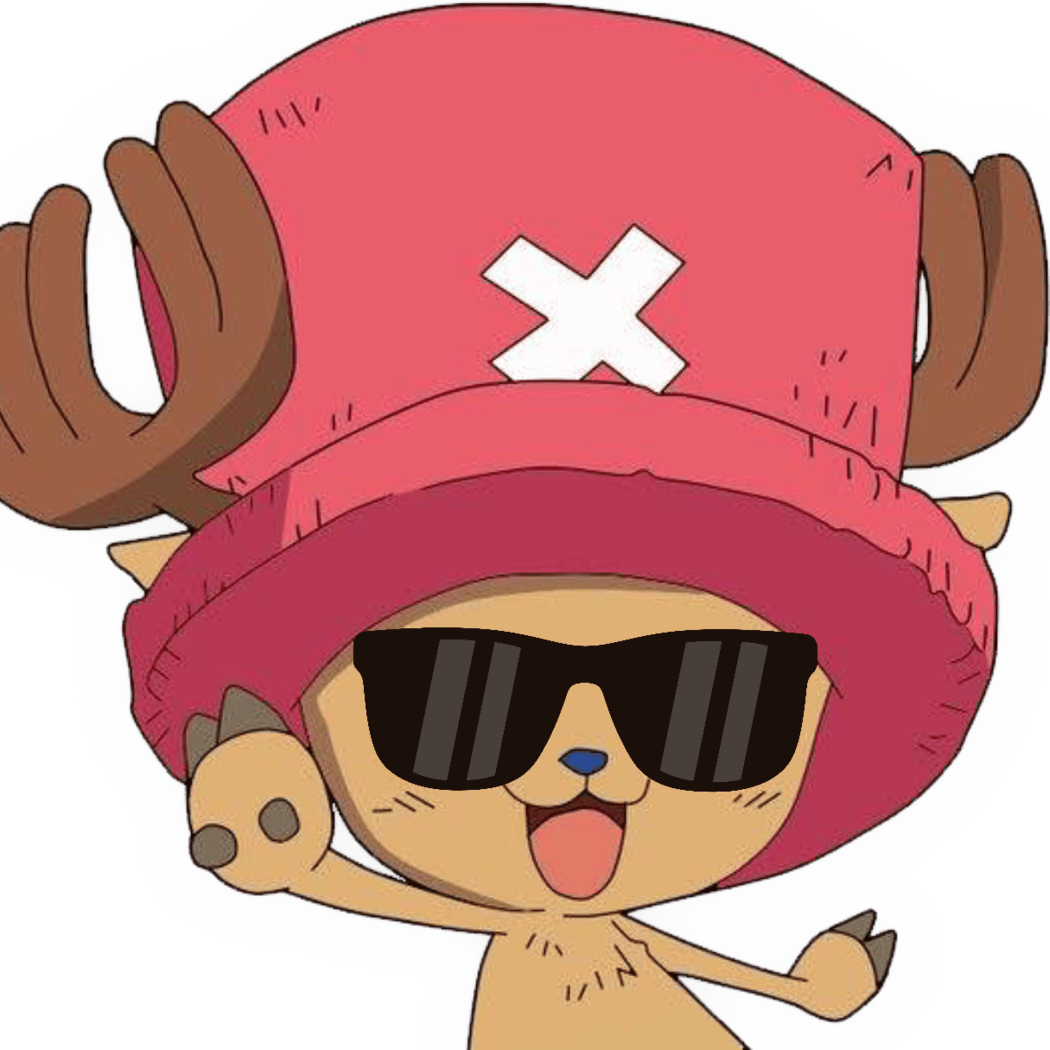Chopper_CoolGlasses emote for Discord