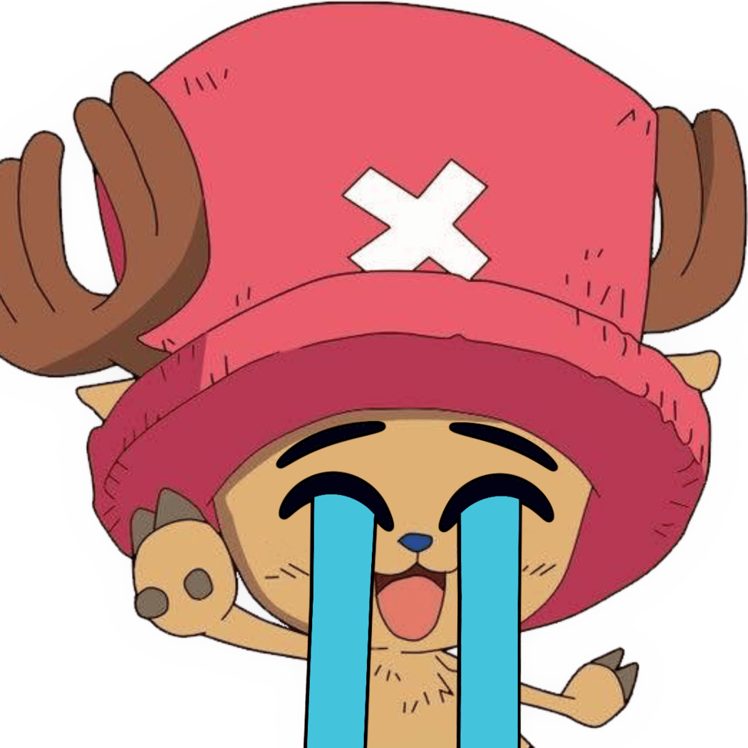 Chopper_LaughingCrying emote for Discord