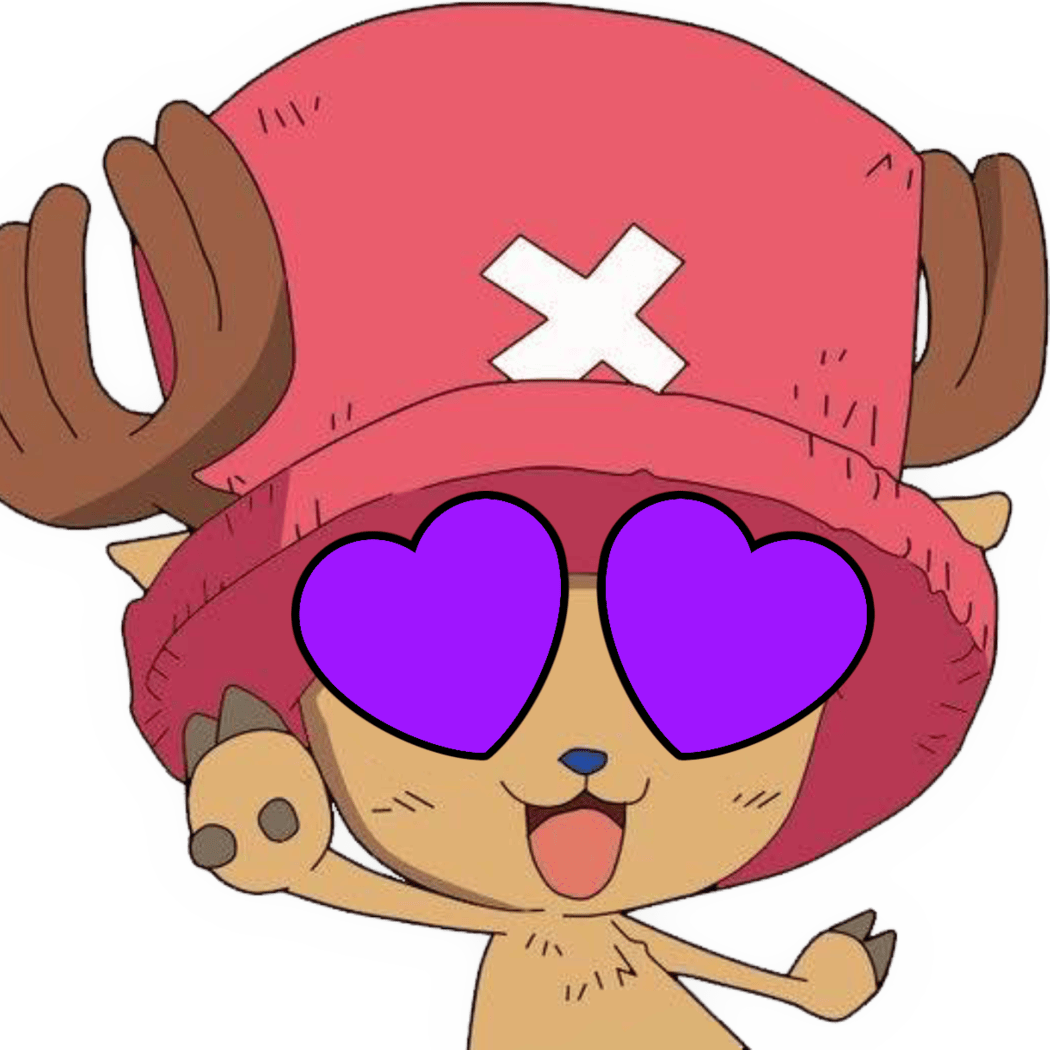 Chopper_HeartPurpleEyes emote for Discord