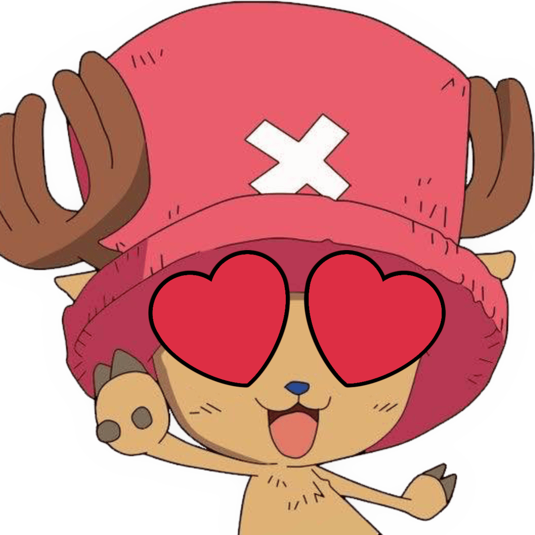 Chopper_HeartRedEyes emote for Discord