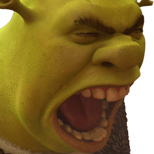 Shrek_Yell emote for Discord
