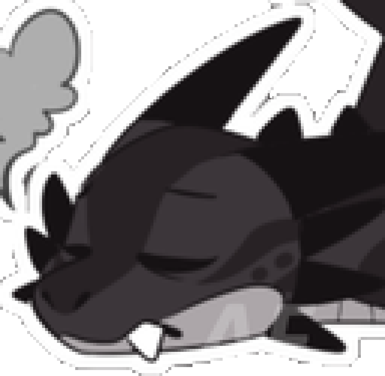 Dragon_Tired emote for Discord