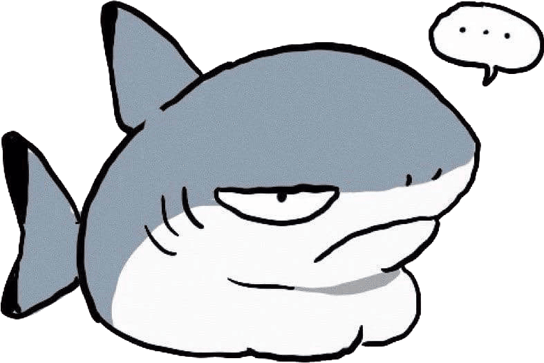 Sharky_Pout emote for Discord
