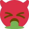 Devil_grossed_out emote for Discord