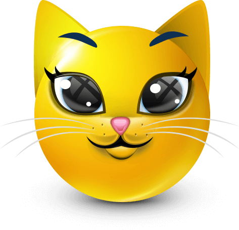 Joobi_Cat_Yellow emote for Discord