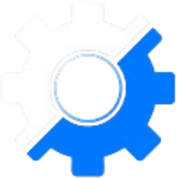 blue_white_gear emote for Discord