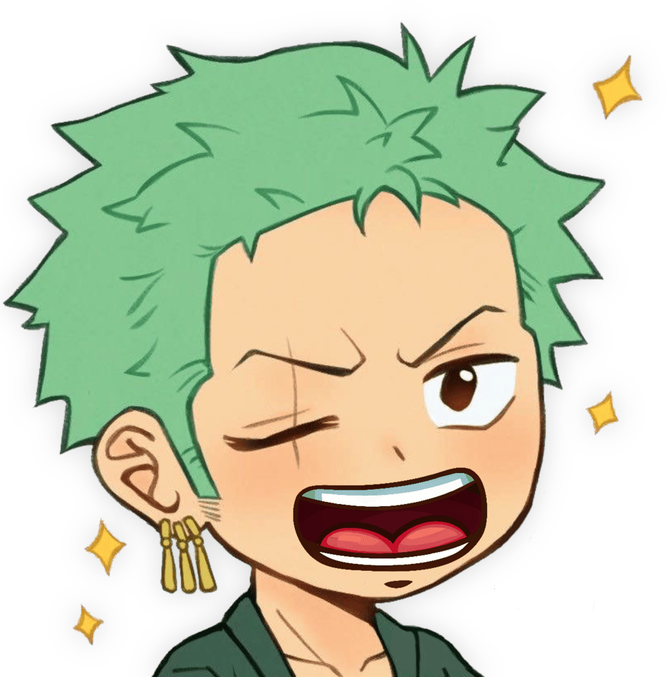 Zoro_Yell emote for Discord