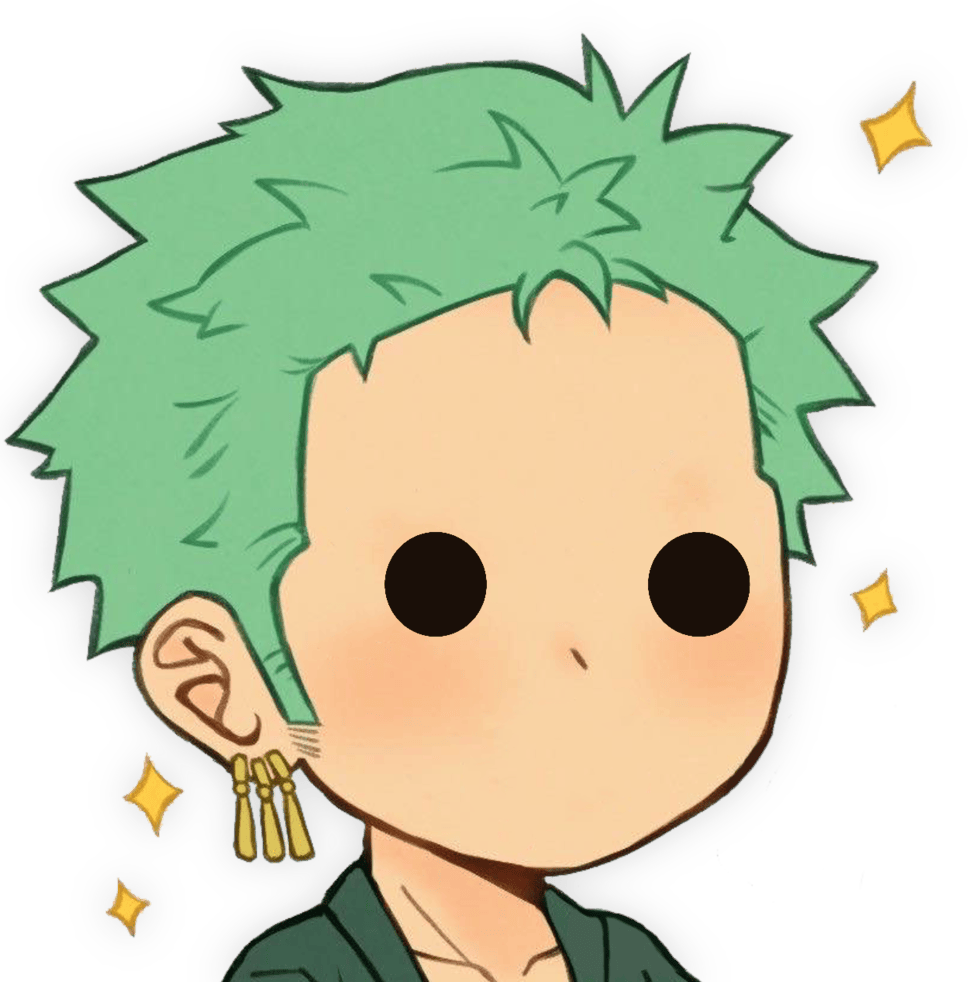Zoro_BlankStare emote for Discord