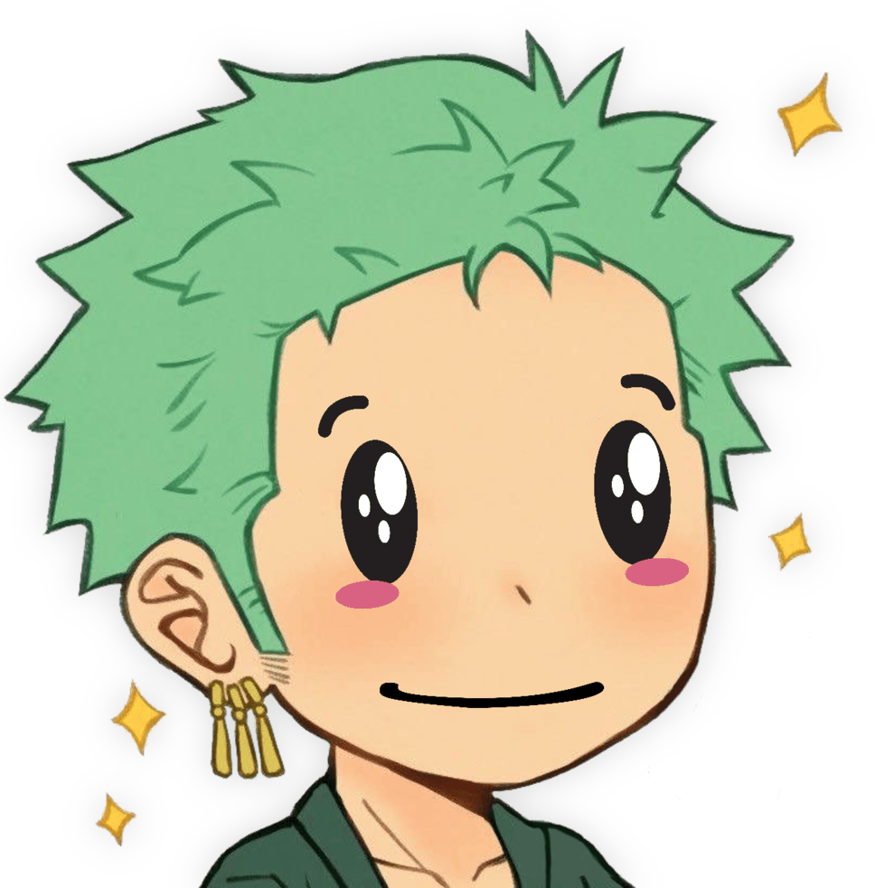 Zoro_SmileKawaii emote for Discord