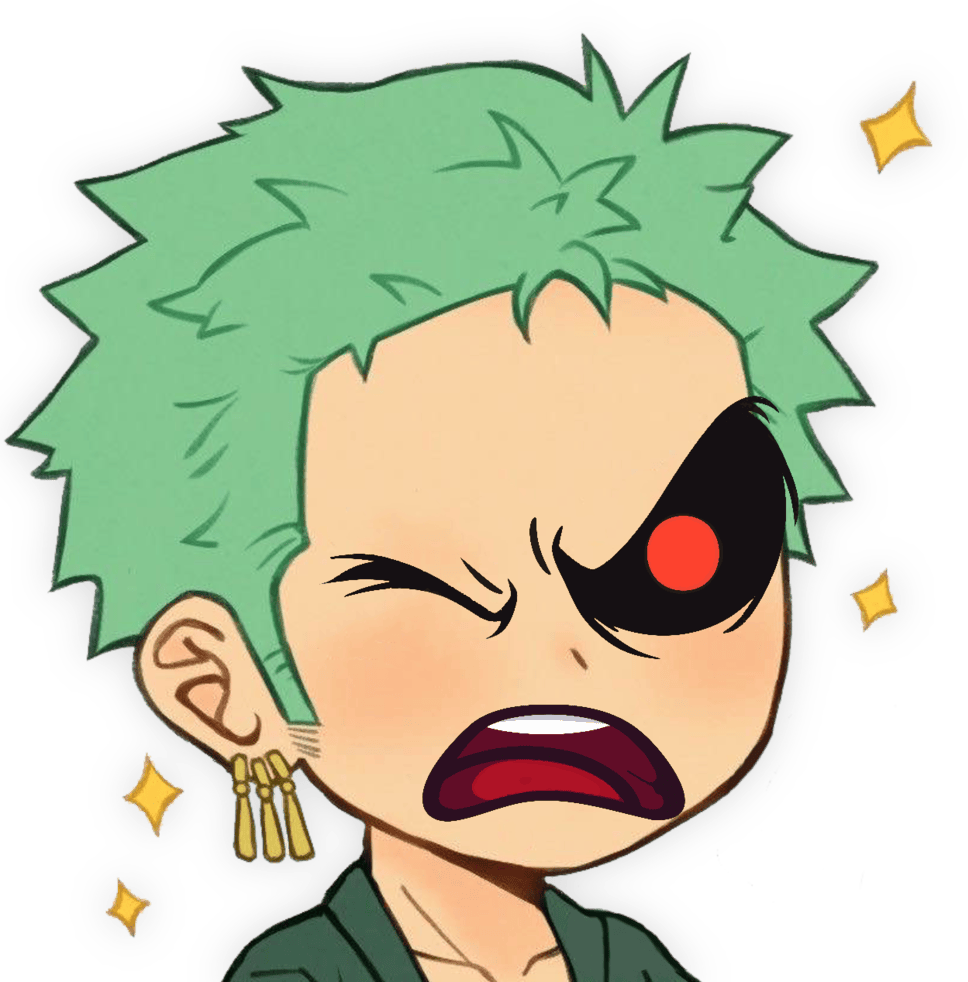 Zoro_Mad emote for Discord