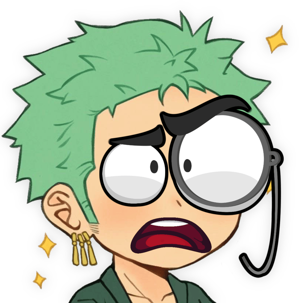 Zoro_AyoWhat emote for Discord