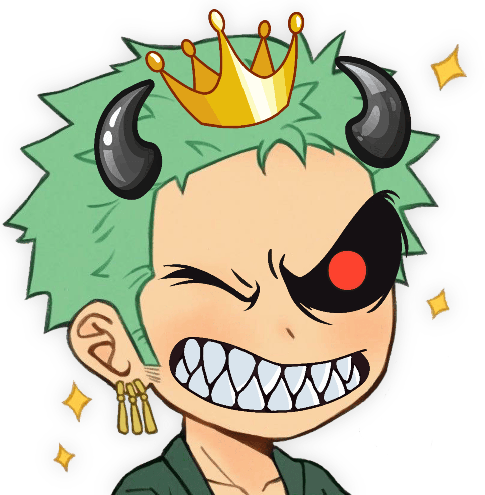 Zoro_KingDemon emote for Discord