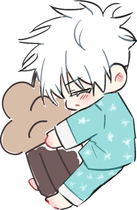 Gojo_MuffinHug emote for Discord