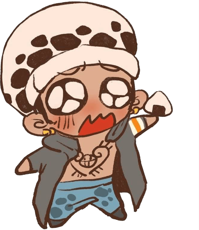 OnePieceLaw_GivingFood emote for Discord