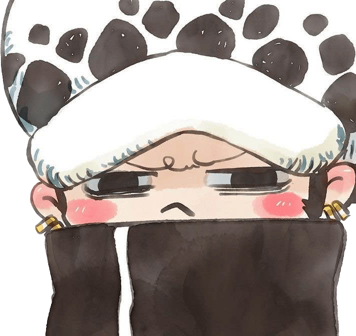 OnePieceLaw_Pout emote for Discord
