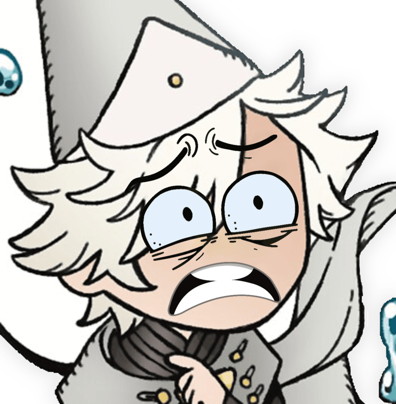 Qifrey_ScaredStare emote for Discord
