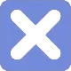 blue_x emote for Discord