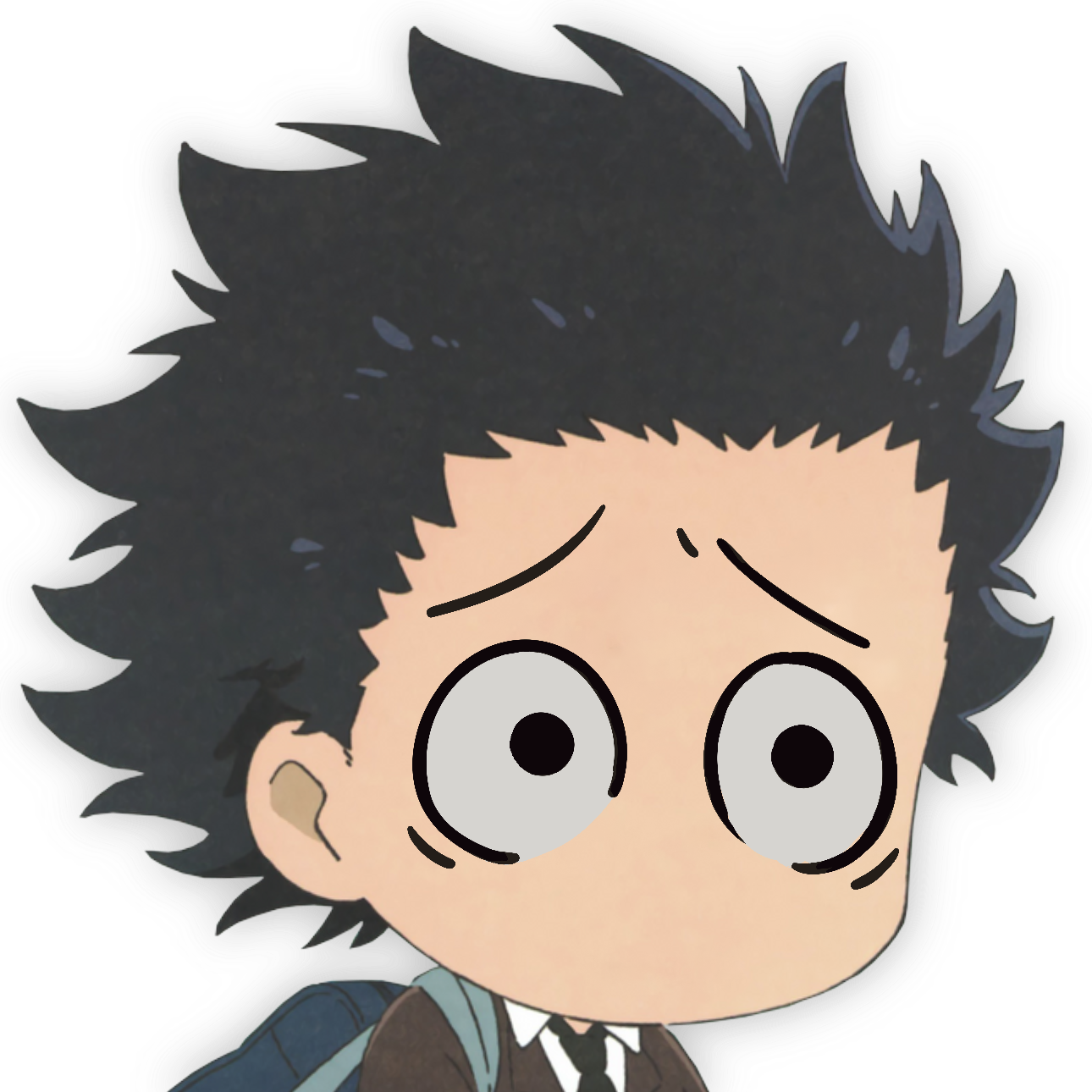 ShoyaIshida_ScaredStare emote for Discord