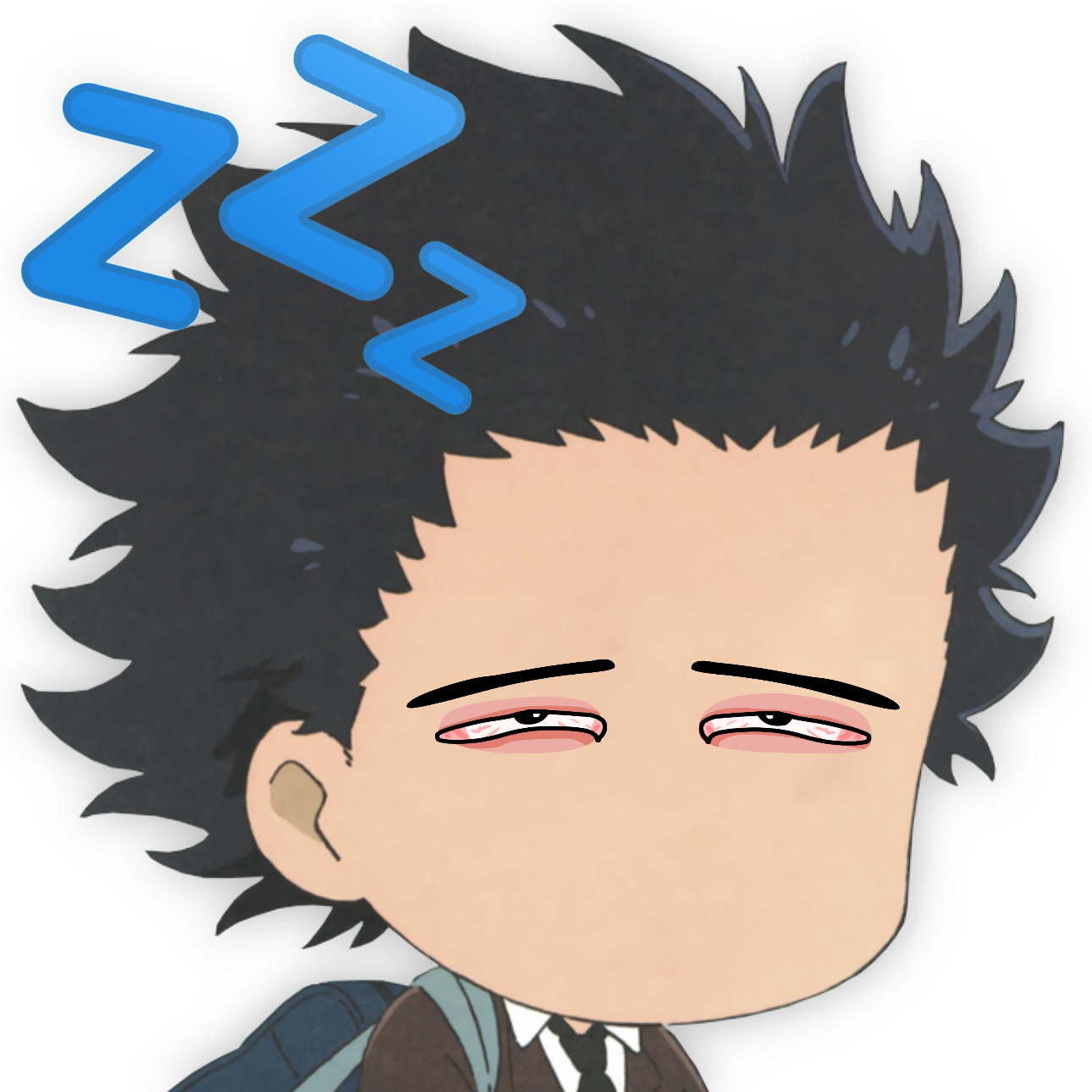 ShoyaIshida_TiredSleepy emote for Discord