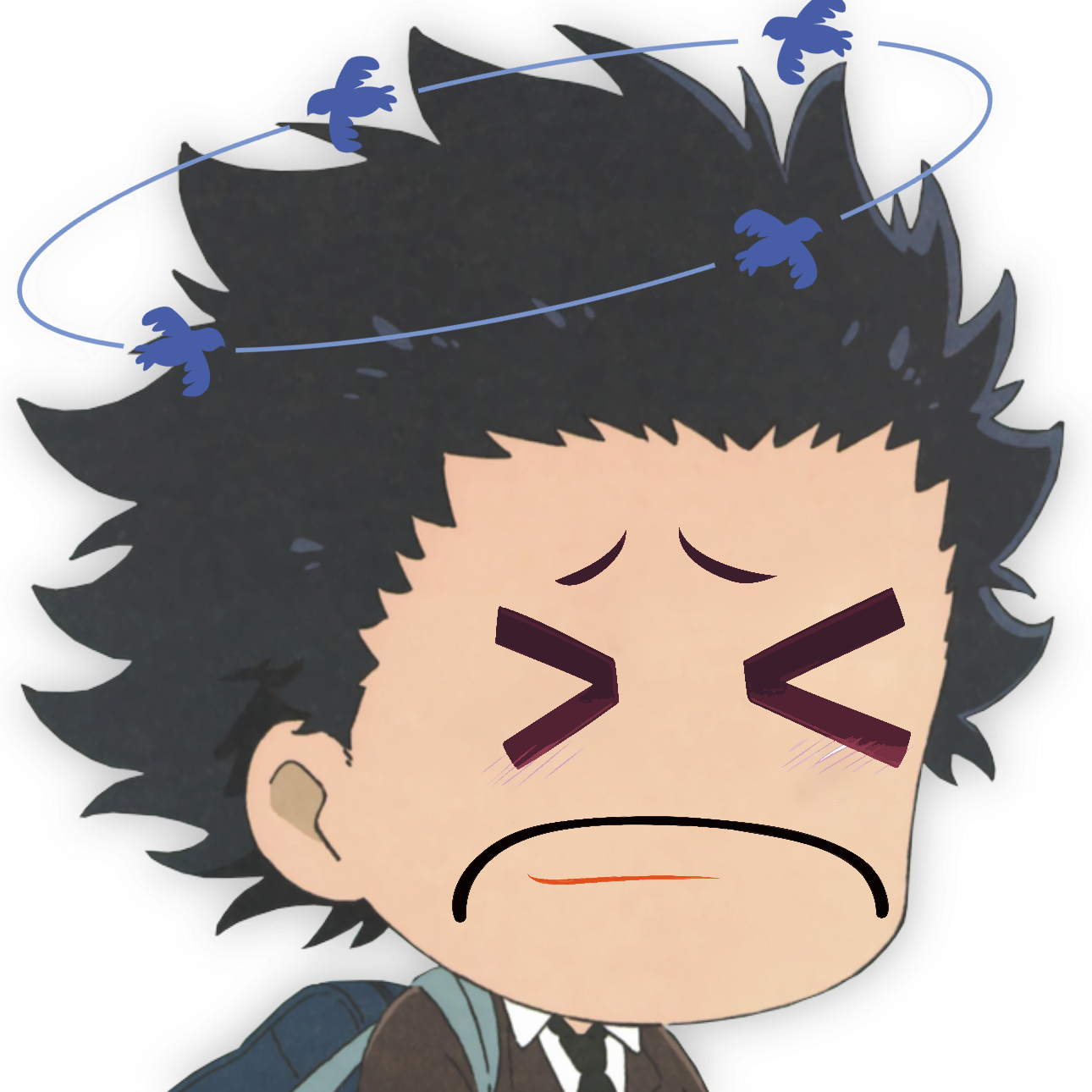 ShoyaIshida_DizzyKnockedOut emote for Discord