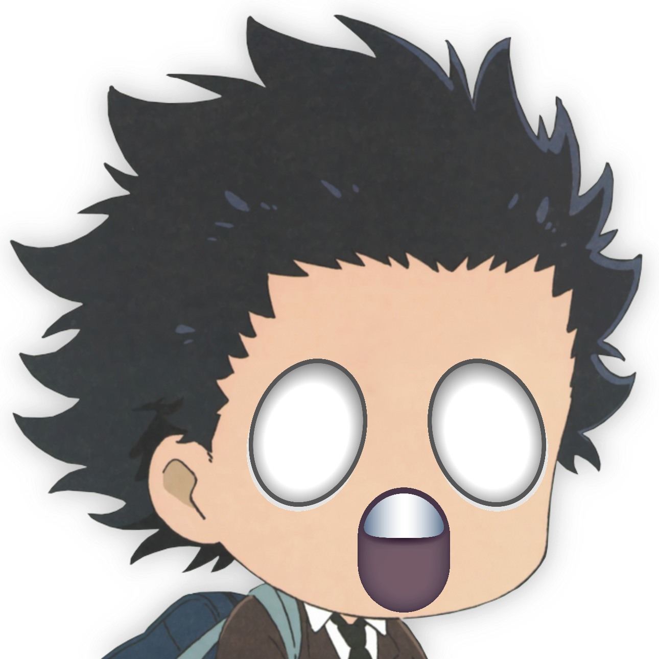 ShoyaIshida_ShockedWow emote for Discord