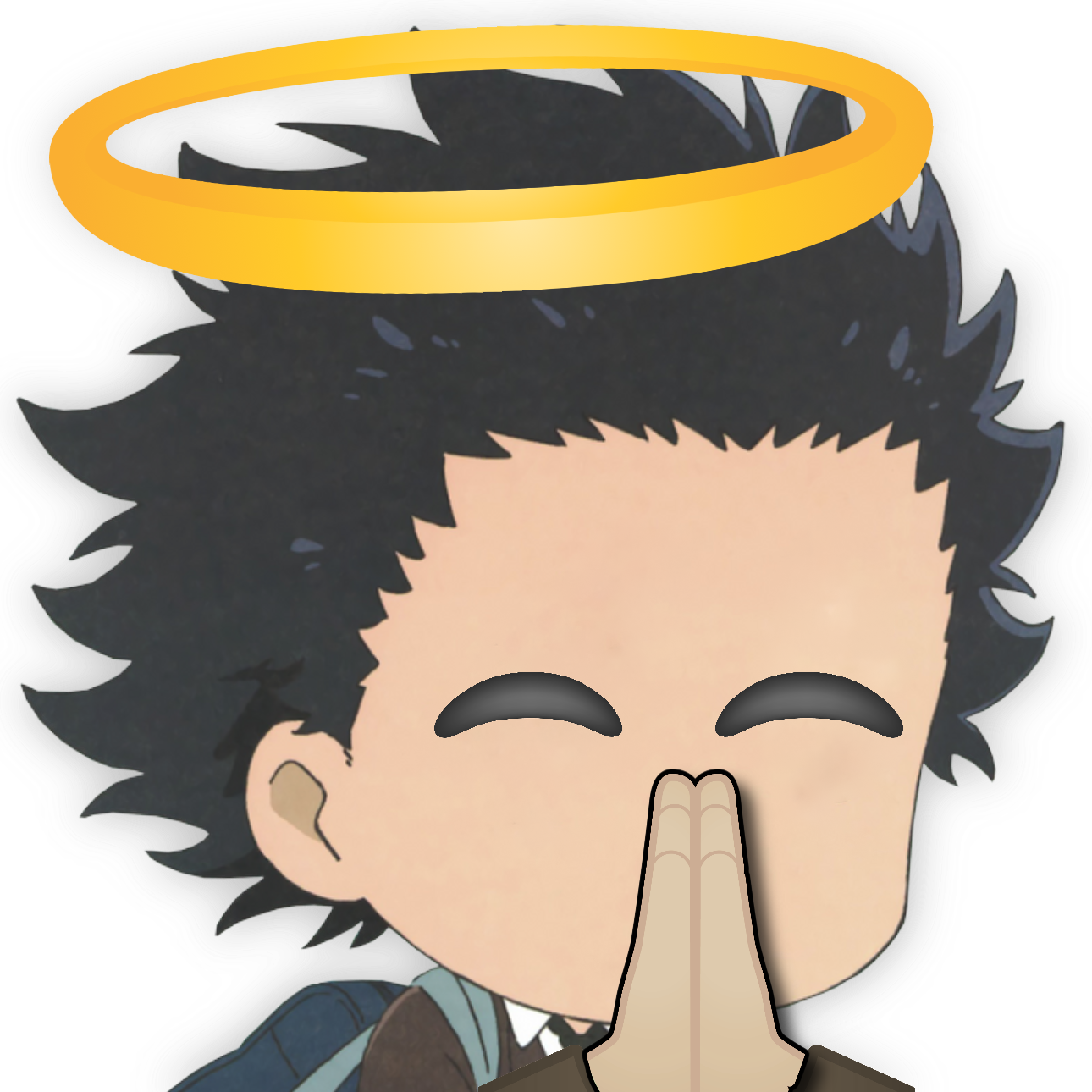 ShoyaIshida_Pray emote for Discord