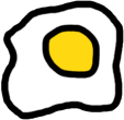 janky_egg_sunny_side_up emote for Discord