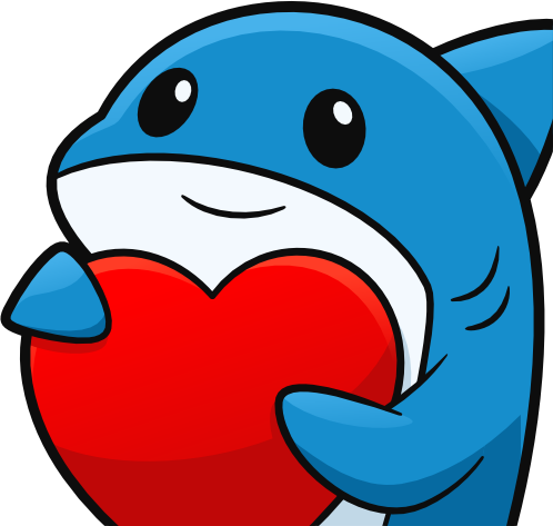 SharkLove emote for Discord