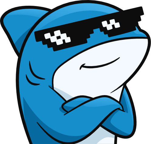 SharkThugLife emote for Discord