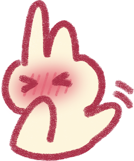 BnuuyShy emote for Discord