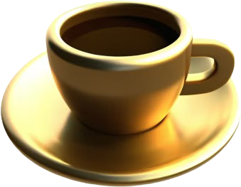 Golden_tea emote for Discord